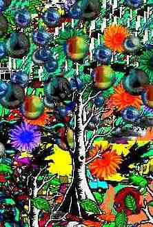 Tree in a globular forest