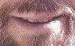 My open mouth